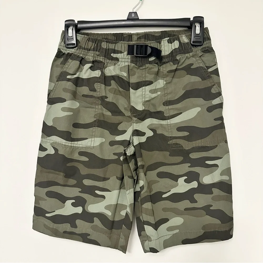 NWT Carter's Green Camouflage Shorts Boys Size 10 NEW